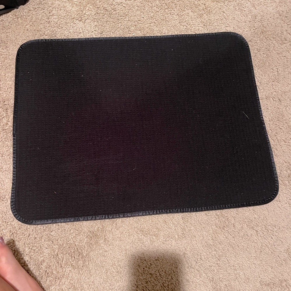 Cuisinart Dish Drying Kitchen Mat BLACK